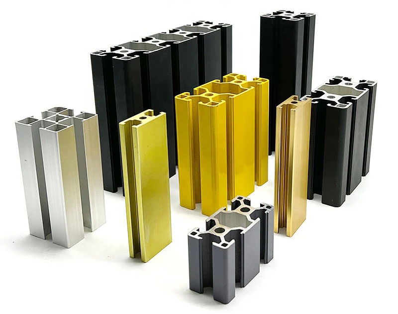 High Quality CNC Processing Part Various Color Anodizing Aluminium Extrusion Profile